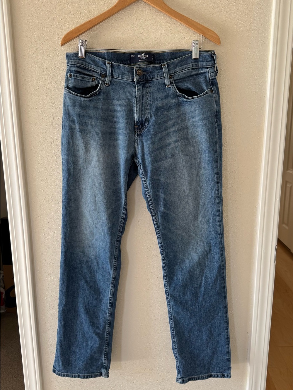 Men's Hollister 33 X 32 Straight Epic Flex Jeans